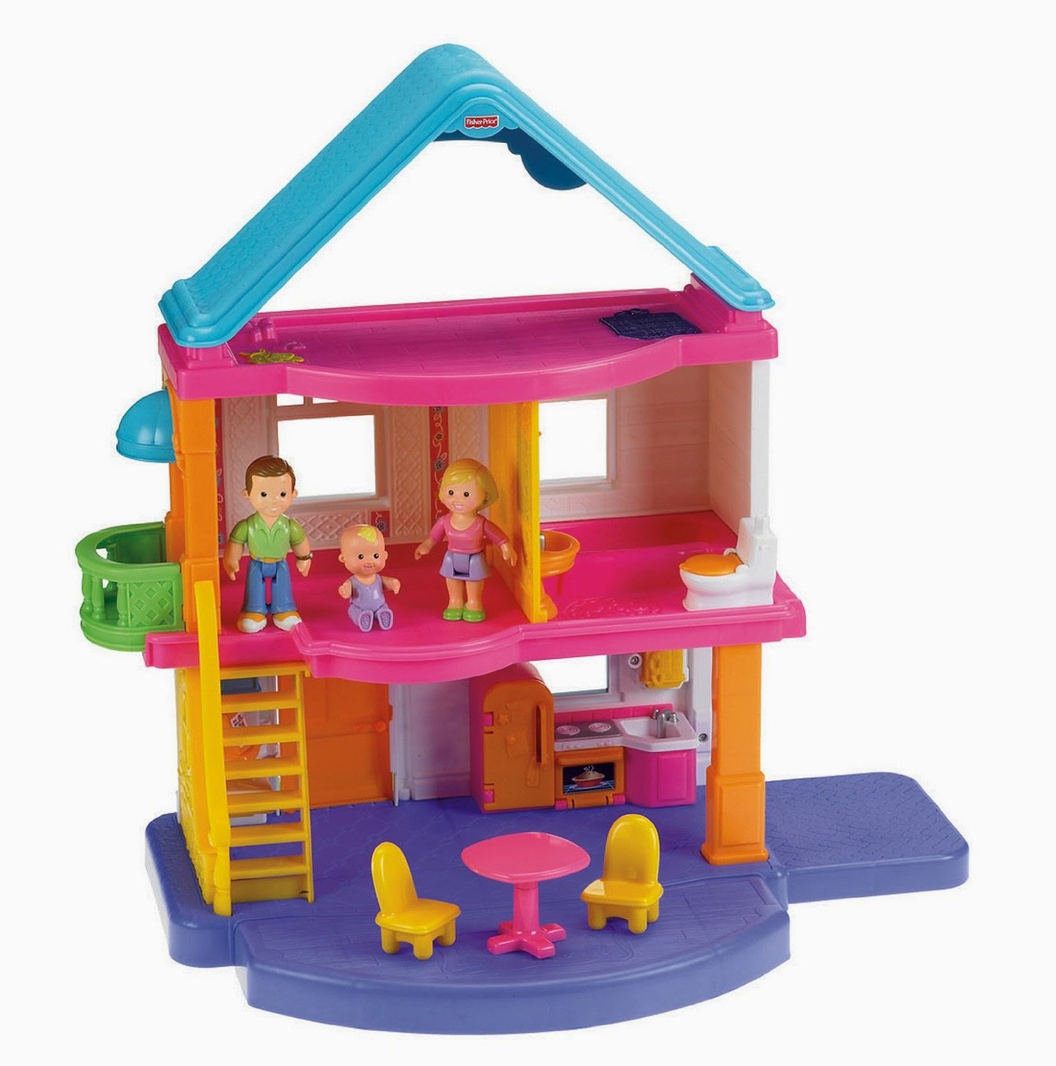 my first dollhouse fisher price